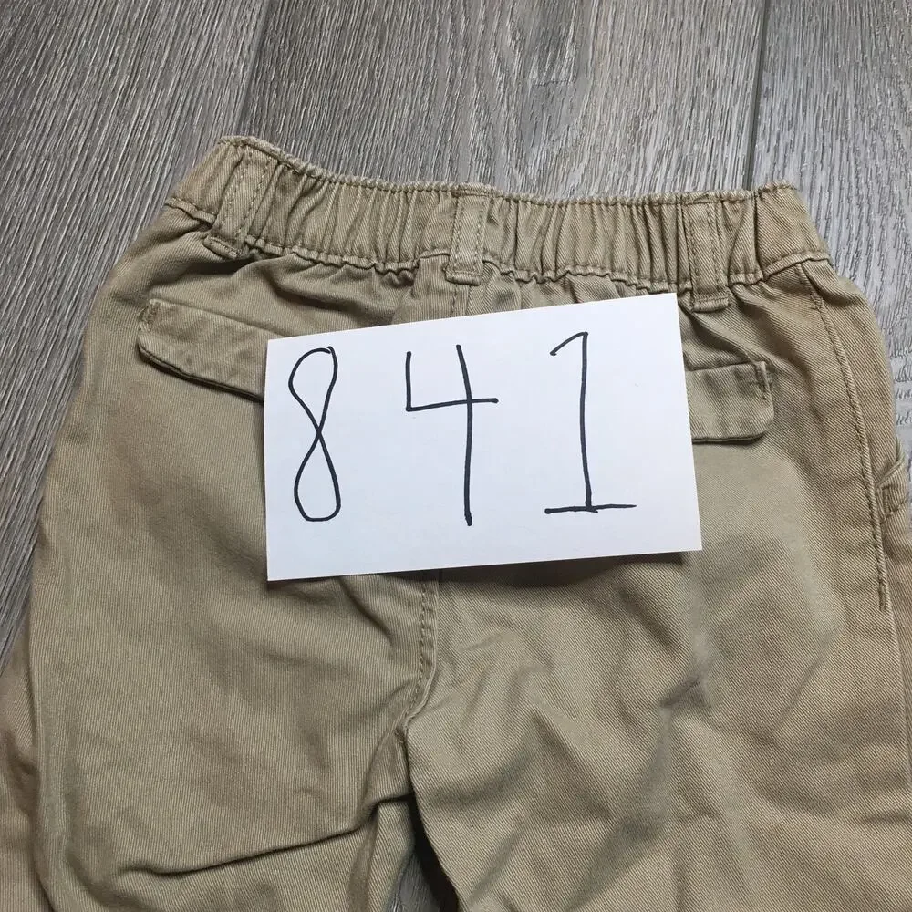 Carter's Baby Boy Chino Khaki Pants Stretch Waist Straight Leg 12 Month